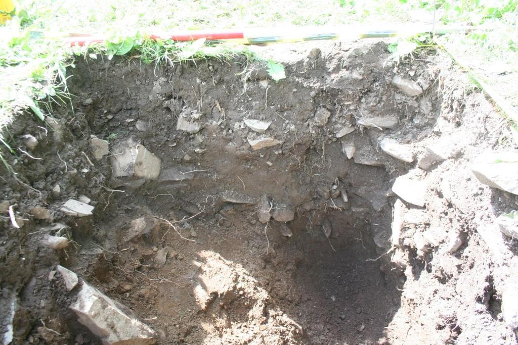Trench 2, ENE facing section