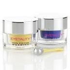 Serious Skincare: Eyetality AM/PM Total Eye Product Description: Imagine- the answer to all your eye needs in two elegant formulations.