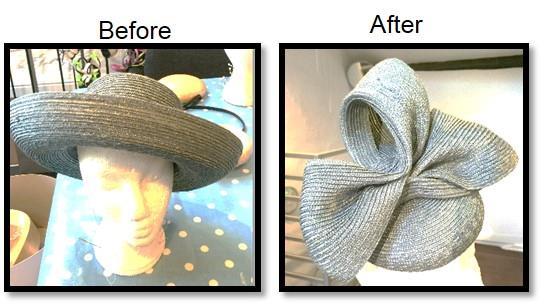 Upcycle Workshop (1 day) 100 inc all materials Crin and Trim (1 day) 100 inc all materials This is the ideal course to re-invent, re-new, and re-trim an old summer or winter hat, which could be