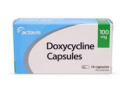 Doxycycline is an antibiotic taken as a pill for moderate to severe rosacea with bumps and pustules.