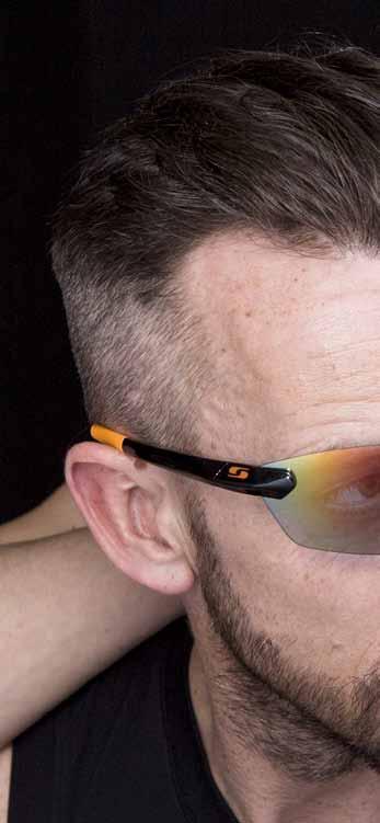Smoke mirror, orange, yellow and clear SPORTS PRESCRIPTION BESPOKE SOLUTIONS FOR PRESCRIPTION SUNGLASSES The Sunwise Sports Prescription RX collection offers an outstanding range of British designed