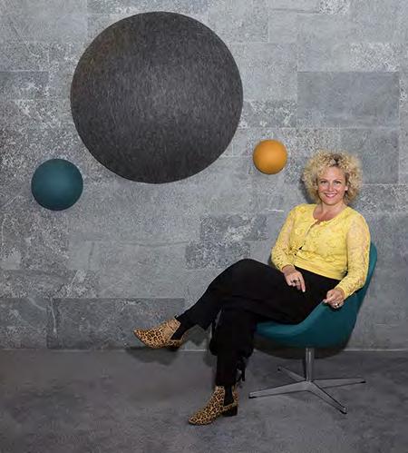 an interesting and unusual background. So when I met Bryndis Bolladottir at the Unika Vaev showroom this past NeoCon, I knew I d be writing this column; I just wasn t sure when.