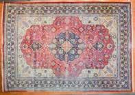 829 Three antique scatter rugs Hamadan rug, approx 3 x 51, Turkemon rug, approx 3 x 42 and Herez rug, approx 24 x 41 Est