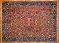 853 Antique Lavar Kerman carpet, approx 102 x 164 Persia, circa 1930 Est $1,500-2,500 837 Antique Keshan carpet, approx 9 x 1111