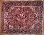 64 Persia, circa 1900 Est $1,000-1,200 Antique Karaja rug, approx 86 x 1010