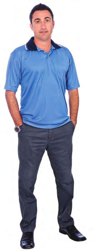 short-sleeved polo shirt for use in EPA-Electrostatic Protective Area One