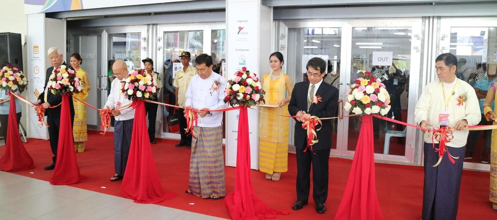 OPENING CEREMONY Guests of Honor Organization Name Title Ministry of Yangon Region Government H.