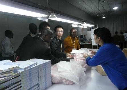 Ji, Deputy General Manager, expressed her good impression about cotton quality