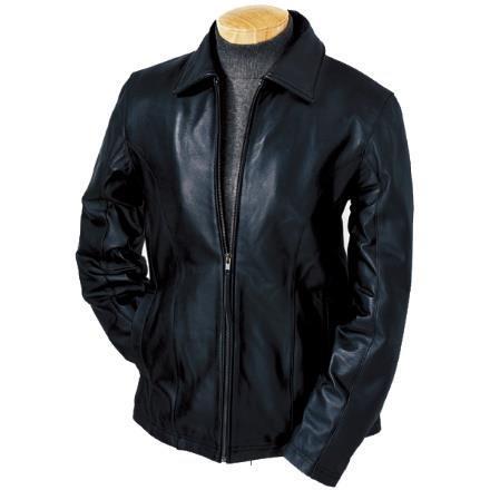 9032 Ladies Leather Jacket Tailored to fit and flatter the female figure, this form-fitting coat