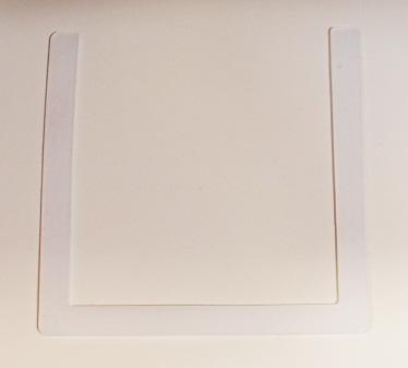 Gel Spacer The Gel Spacer is a 1 mm thick silicone spacer that is placed between front and back Glass Plates when