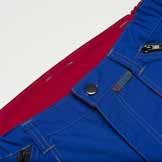 above, the other pockets with Velcro closure are easy to open and the elastic in the waistband