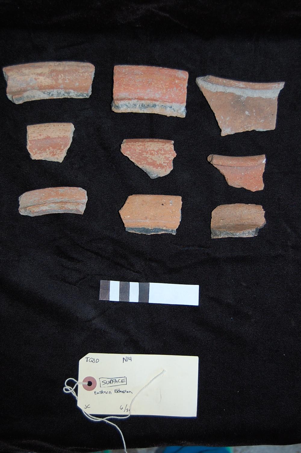 Figure 33 A Photograph of the LC sherds