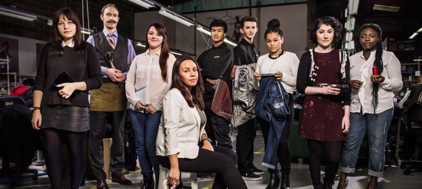 Partnership with Creative Skillset Fashion apprenticeships lead the Made-in-Britain brand One of the partner agencies that has supported the apprenticeships and education
