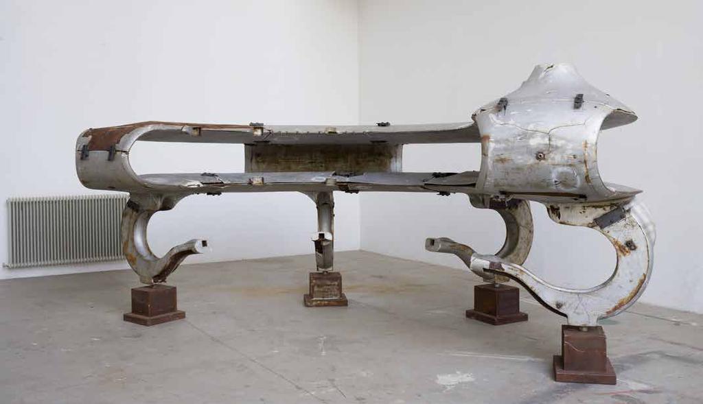 The Moon s Dark Race 2015 conceptual sculpture/installation original fragments of a sculpture by
