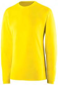 pinhole mesh Heat sealed label Self-fabric collar and cuffs Set-in sleeves with shoulder inserts. 1080 ADULT: S-3XL AUGUSTASPORTSWEAR.