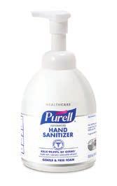 PURELL Foaming Hand Sanitizer APX Dispenser Aerosol foam hand sanitizer dispenser for use with 9698-12.