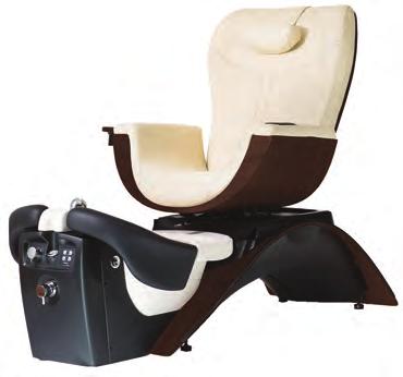reclines, moves forward/back and swivels Rolling and kneading massage is a relaxing experience Auto-fill with overflow