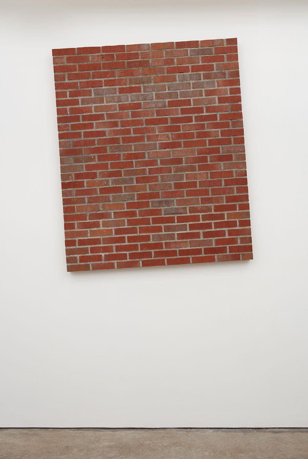 Motion With 2016 Untitled 2016 brickwork two parts, each 186 x 156 x 9 cm Motion