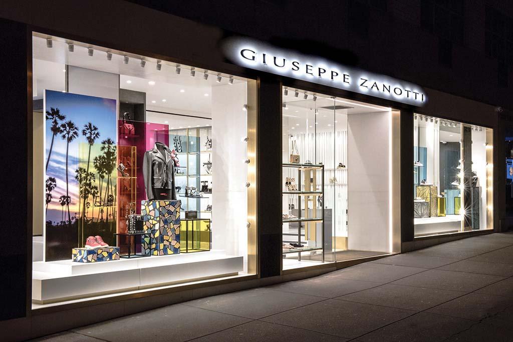 Giuseppe Zanotti s expanded flagship store on Madison Avenue. Courtesy of brand. We started our U.S.