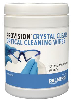Product Qty 3534 ProVision Crystal Clear Optical Cleaning Wipes 160 count, 6 x 6 ¾ 1 canister ProVision Lens Cleaning Station Convenient eyewear and lens