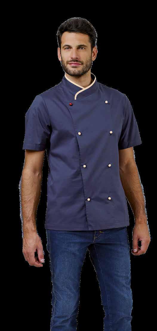 manica corta / short sleeve GIACCA CHEF / chef jacket DAVIN ART.