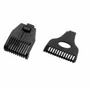COMB GUIDES 5 Position Comb Guide/Body Grooming Combs Ensure the appliance is switched off. Attach the Precision Trimmer head. Attach either a body grooming comb or 5-position comb guide.