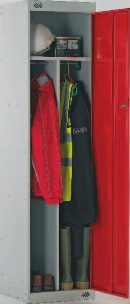 Two Person Locker l Users have a three quarter length compartment with a