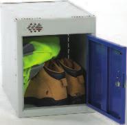This allows the locker to be used by several people at different times throughout the day, reducing the
