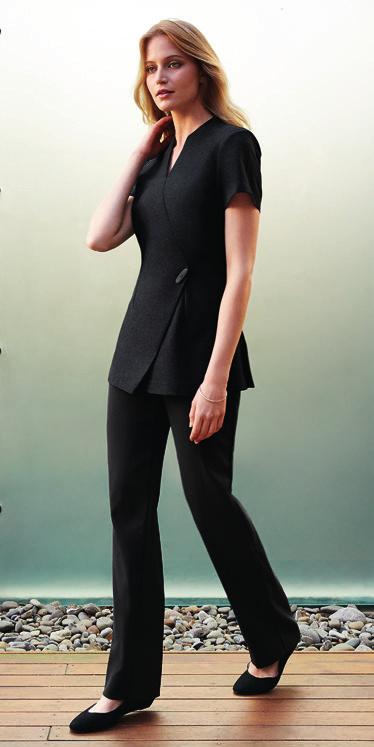 mock-wrap front Invisible centre back zip, deep side splits H630L LADIES SEMI-FITTED 6 8 10 12 GARMENT ½