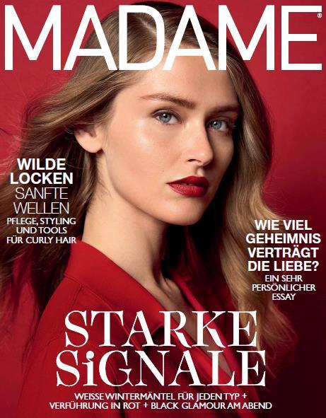 MADAME THE LUXURY MAGAZINE MADAME is the fashion and luxury magazine of the German liberal elite.
