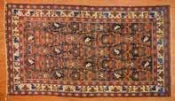 FINE RUGS 829 841 Antique Sarouk carpet, approx 108 x 134 Persia, circa 1930 Est $700-900 842 847 Antique Kashkai rug, approx 7 x 126 Persia, circa 1925 Est $1,000-1,500 Antique Herez rug,