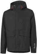 PROTECTION WEAR 71040 BRUSSEL JACKET BLACK XS-3XL Main: 100% Polyester - 150 g/m² EN 343 3,3 Helly Tech Protection Waterproof, windproof and breathable