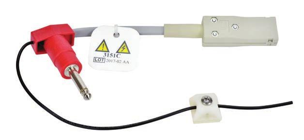 These adapters may be used with corded 3M Solid Style Grounding Pads.