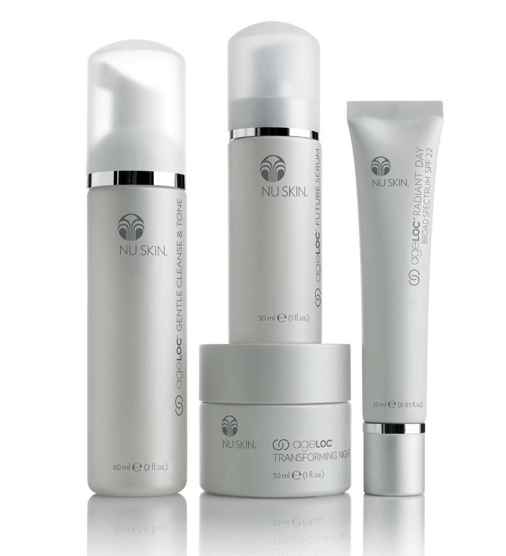AGELOC TRANSFORMATION Target aging at its source. ageloc Transformation reveals younger looking skin eight ways in seven days for a more youthful, healthier looking you, now and in the future.