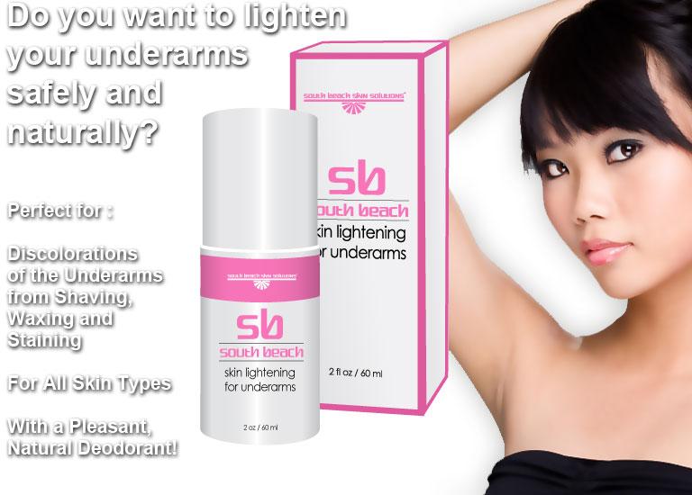 CHAPTER 4 SKIN LIGHTENING FOR UNDERARMS ROLL ON (SBSS011) While our Lightening Gel for Sensitive Areas is great for use in the underarms, many of our