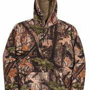 100% polyester anti-pilling micro Fleece - Olive Nylon panels on the front and back yoke,