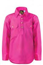 Crimson Red Yellow/Pink Orange/Pink Electric Green Cream Pink Half placket with contrast