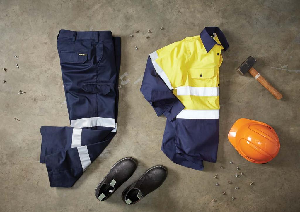 WORKCRAFT TOUGH TM AS NAILS Workwear has come a long way since the days of the navy boiler suit and nowhere has it come further than our WorkCraft stock service range.