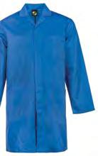 front Side seam pockets Back vent XS - 6XL WJ057 DUSTCOAT WITH PATCH POCKETS - LONG