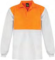 - FOOD INDUSTRY FOOD INDUSTRY WS3002 FOOD INDUSTRY HI VIS TWO TONE JAC SHIRT - LONG SLEEVE WS3003 FOOD INDUSTRY JAC SHIRT WITH CONTRAST COLLAR AND CHESTBAND - LONG SLEEVE High Vis upper panel &