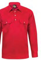TONE SHORT SLEEVE COTTON DRILL SHIRT  Day Use Only