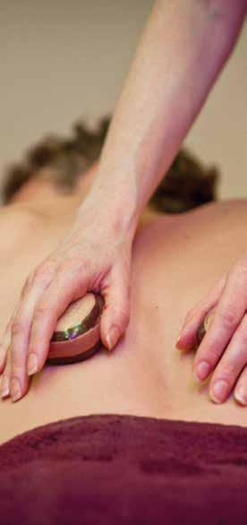 Massage & Holistic Treatments Hot Stone Massage Back, Neck & Shoulders - 25 mins - 50 Full Body - 50 mins - 65 Using targeted pressure points and spiralling movements the therapist skilfully uses the