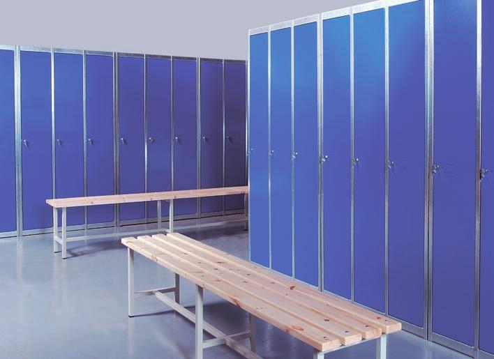 Lockers Mecalux lockers make the difference Style and sturdiness Mecalux lockers embrace a new concept in compact, aesthetic design that can suit any type of environment: dressing rooms, offices,