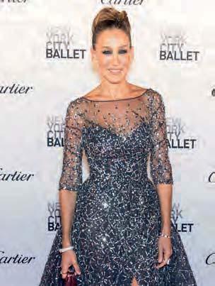 THE ART OF FASHION When art and fashion collide, magic unfolds COUTURE DANCE: PLIÉ IN BESPOKE DESIGNS With actress and style icon Sarah Jessica Parker as New York City Ballet (NYCB) board vice chair,