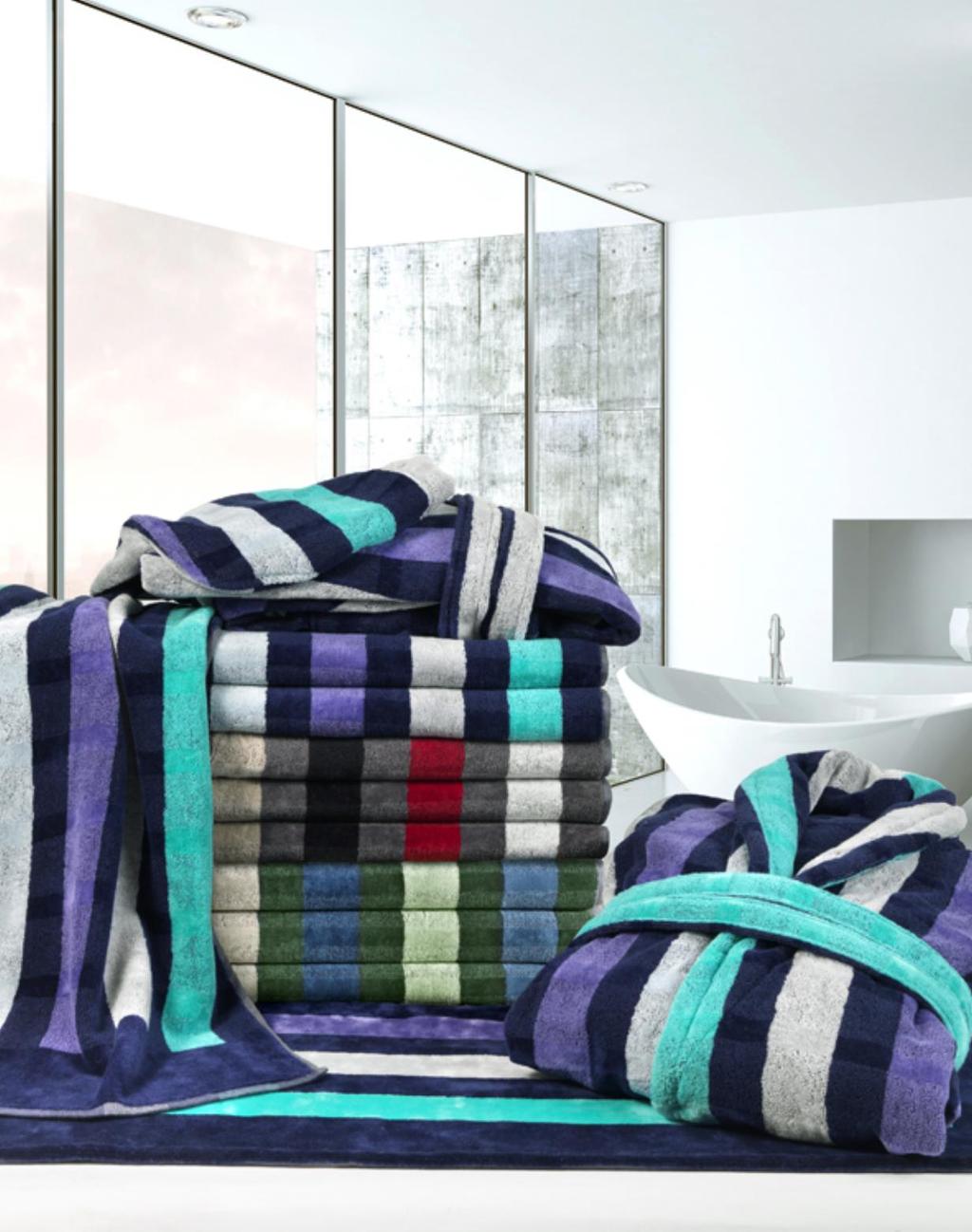 Carrara Dynamic geometries, intense colours and sartorial finishes make up an eclectic and