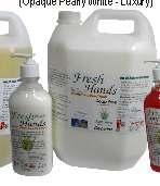 Fresh Hands ELQ (Yellow Clear Gel - Economy) Fresh Hands Pearl (Opaque Pearly White - Luxury) Fresh Hands Range is an exciting range of Hand Washes serving Luxury &