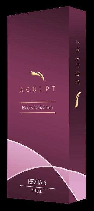 Bio-revitalization SCULPT VITAL / VIAL 6 ML SCULPT REVITA 6 / SYRINGE 1,6 ML Appearance Property HA quantification Osmolality ph 7.