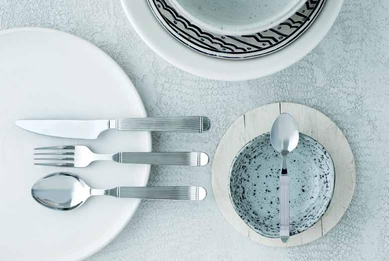 Cilla Persson created the cutlery Bellman which is based of the 1700s architecture and design.