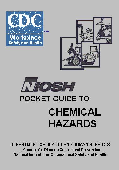 3. NIOSH Pocket Guide to Hazards This handy guide, which is available online at http://www.cdc.