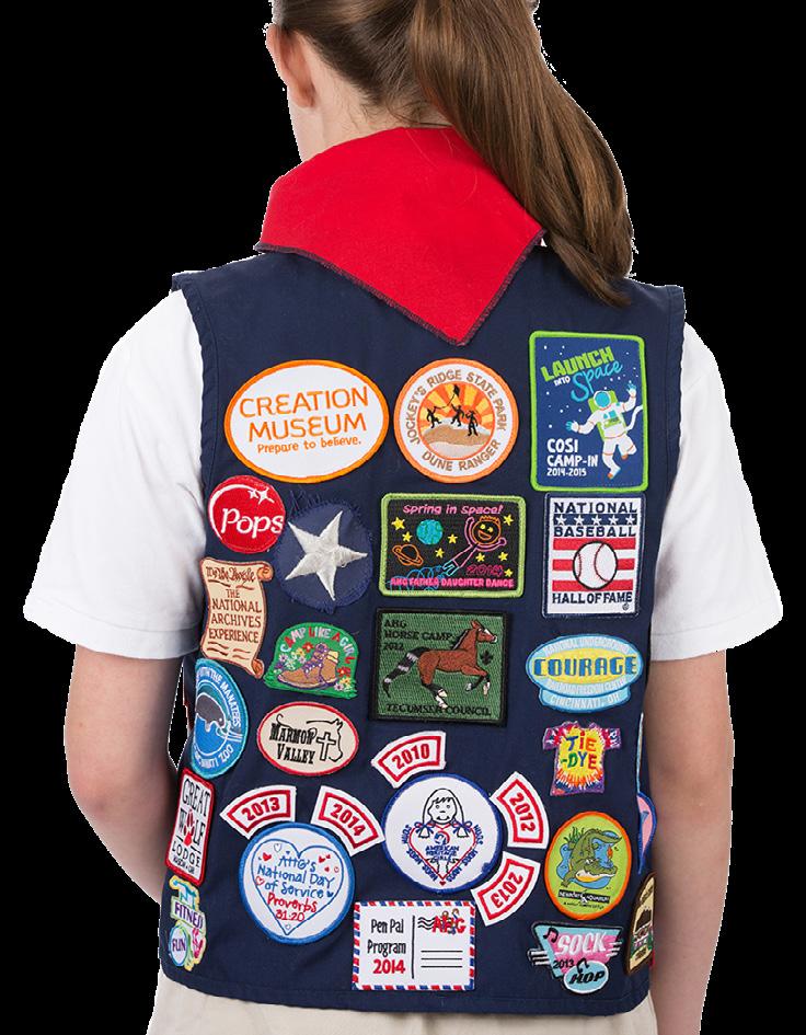 PATCHES 1. What is a patch? Patches are items you earn for participating in an event, activity, or Patch Program. 2.
